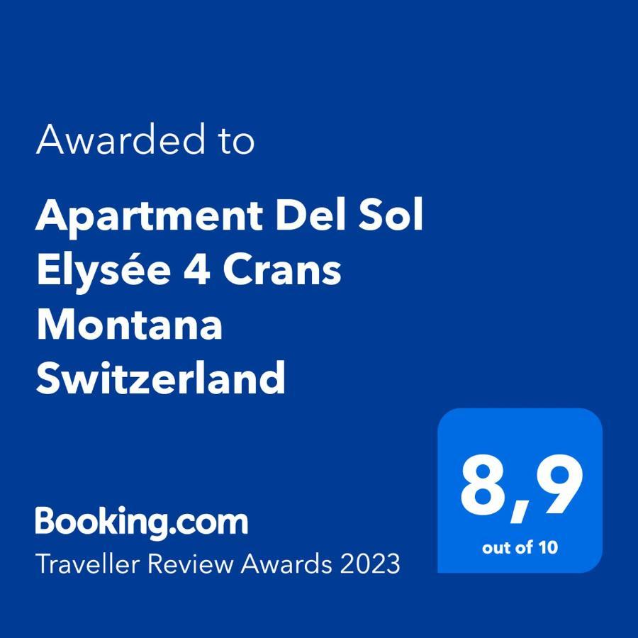 Apartment Del Sol Elysée 4 Crans Montana Switzerland Exterior foto